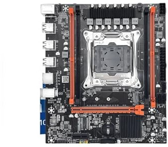 Kit de Placa Base X99 con LGA2011-3, CPU Xeon E5 2680 V4, 16 GB DDR4 (2 x 8 GB) 2133 MHz NVMe M.2 SATA for Ordenador de sobremesa