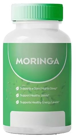 Moringa – Pour L’énergie Naturelle, Le Système Immunitaire, Le Soutien De La Peau Et Des Intestins, Aliment Antioxydant Vert, Sans OGM