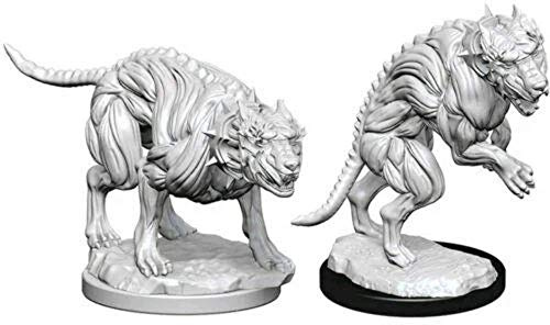 Pathfinder: Deep Cuts Unpainted Miniatures: Hell Hounds