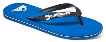 Quiksilver Herren Molokai Sandale, Black Blue Black, 43 EU