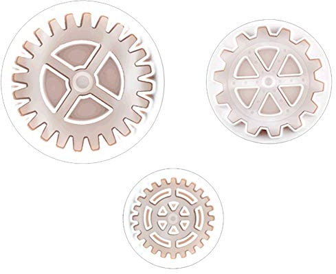PiniceCore Cake Tire Cutter Gear Baby Toy Boy Wheel Cookie Cutter Lace Decorating Bow Heart Fondant Cutter Tools