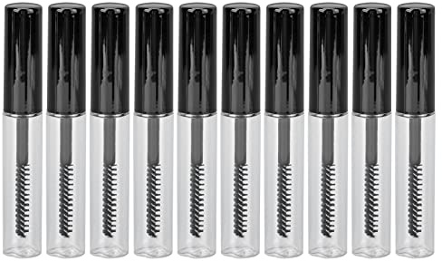 10 St Tomma Mascararör, Bärbara återanvändbara 1,5 Ml Fina Mjuka Borst Påfyllningsbar Flaska Design Tom ögonfransrör för Hem och Resor Mascara ögonfrans