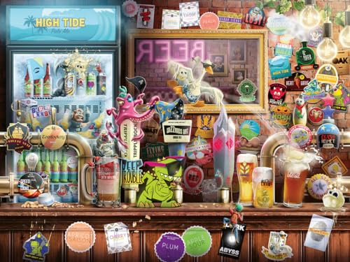 Ravensburger - Puzzle 1500 Piezas Cerveza Artesanal | Puzzle 1500 Piezas Adultos | Rompecabezas Adultos Y Niños De 14 Años O Más | Regalos para Niños 14 Años O Más | Mide 80x60cm