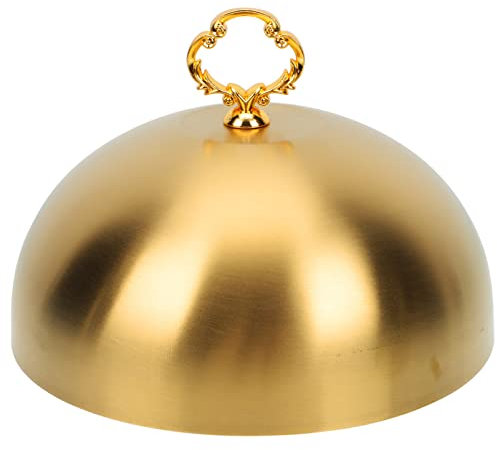 Amosfun Cloche Steak Abdeckung Grill Grill Zubehör Edelstahl Lebensmittel Schutz Küche Versorgung