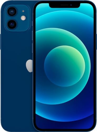 Apple iPhone 12, 64GB, Blue - Boost Mobile (Renewed)