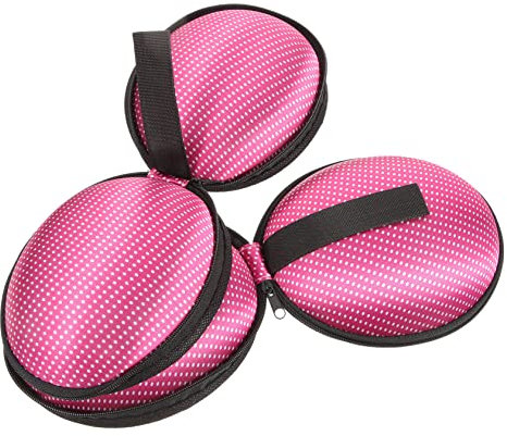 TINEASUR 2stücke Reise-bh-aufbewahrungstasche Aus Strapazierfähigem Nylon Mit Praktischem Trageband Schnelltrocknend Schmutzabweisend Organizer Für Damen Und Mädchen