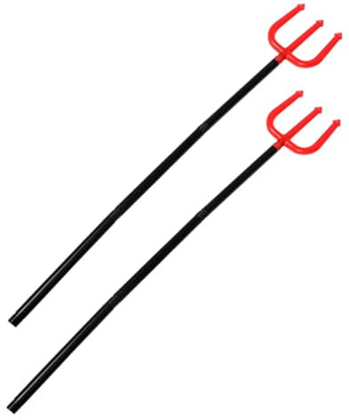 FRCOLOR 2pièces Fourchettes Lot pour Costume De Manche Amovible Accessoire De Fête Halloween pour Adultes