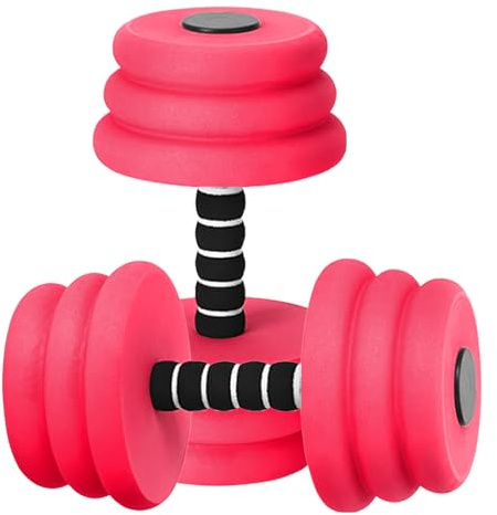 Poolvikt - sporthantlar | vattenhantlar för träning av poolen | Subbells Pond Fitness Equipment | 2 stycken vattenträning för män kvinnor vuxna barn