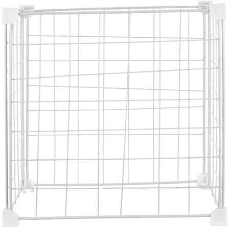 HOMSFOU Cesta Colgante Metálica para Congelador Tipo Arcón Organizador y Separador Resistente para Almacenamiento Cocina y Refrigerador