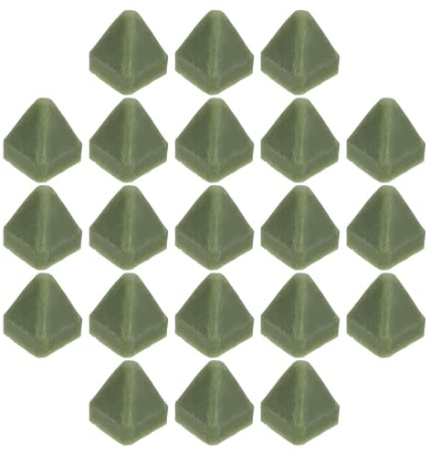 Parliky Materiali di Lucidatura Vibrante in Resina Triangolare 15 Mm 500 G per Buratti a Umido a Secco, Supporti di Pre-lucidatura e Riempitivo per Finitura Uniforme in Lavorazione