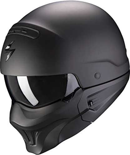 Scorpion Unisex Nc Motorrad Helm, Schwarz, L EU
