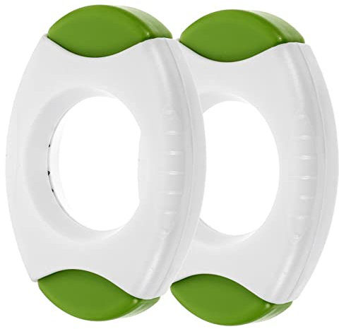 DECHOUS 2pcs Kitchen Egg Shell Cutter Opener Tool for Boiled Eggs Green Topper Separator with Shell Removal Function Cracker Set for Home Cooking and Breakfast Use