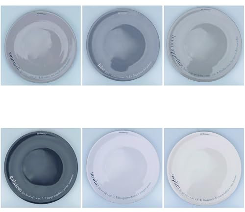 Set 6 Sottopiatto Ø 33 cm in plastica PP, Victionary