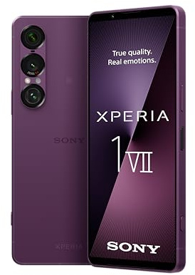 Sony Xperia 1 VII - 6,5 19,5:9 FHD+ HDR OLED 120Hz, Triple lens with ultra-wide-angle lens, 3,5mm Audio, Android 15, IP65/68, Dual SIM, Orchid Purple