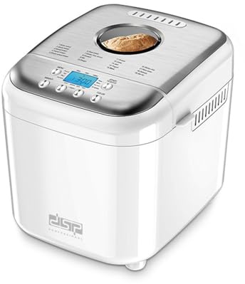 15-in-1 Programmable Digital Bread Machine with Nonstick Ceramic Pan, Automatic Breadmaker for Gluten-Free, Dough, Sourdough, Yogurt