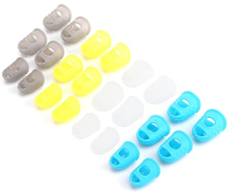 Tbest Protezione Dita di Dito del Silicone Multifunzionale Coperture per la Protezione delle Dita per Auto, Cut - 24 -PCS