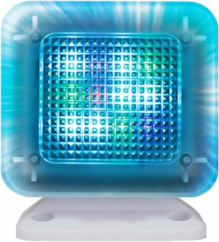 VYUJHNBG Fake TV Simulator Light with Timer for Home Security, LED Lamp Anti-Burglar Equipment with Light Sensor, Auto Power On for Automatically Turns on When No One Home