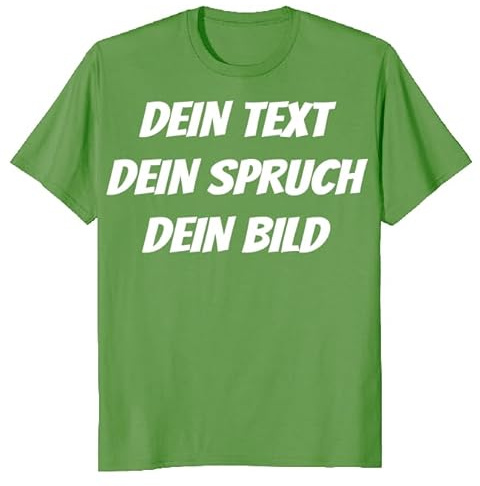 Tshirt eigenes Design eigenes Foto Bügelbild selbst gestalten Wunschname Wunschtext Wunschbild Name eigener Spruch Flicken zum selber Aufbügeln Geburtstag Geschenk für Textilien verschiede Größen