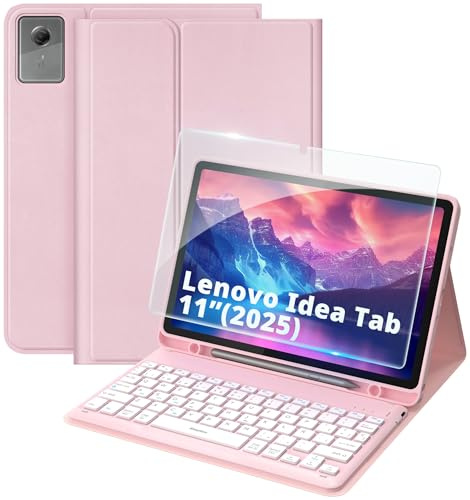EasyAcc Funda con Teclado para Lenovo Idea Tab 11 Pulgadas Tablet 2025