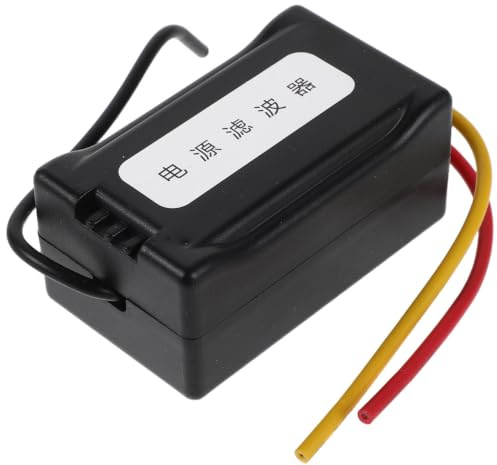 NUOBESTY Auto Audio Filter für Subwoofer und Autoradio Verstärker Schnelles Abs Kunststoff Installation Kupferkern Verbessert Klangqualität Beim Fahren im Auto