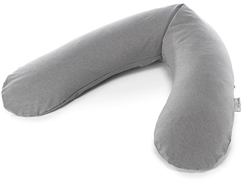 Theraline Stillkissenbezug Bezug für Das Original 190 cm Melange mittelgrau