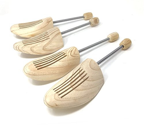 Cedar Elements Solid Pine Shoe Trees - 2 Pack (Small)