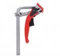 Garosa Ratcheting Table Clamp, Aluminium Alloy Quick Release Lever Clamp, 16cm Opening, Red