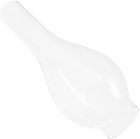 VILLCASE Pantalla De Queroseno De Cristal Para Lámpara De Aceite - Chimenea De Tulipas De Petróleo Vidrio