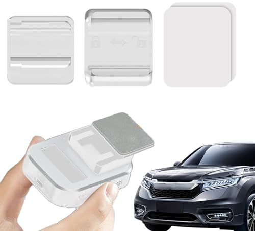 Adhesivo para peaje, soporte de peaje para parabrisas, soporte ETC para riel deslizante de vehículo, soporte compacto multiusos extraíble y fácil de instalar para coche, SUV, automóvil