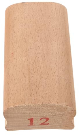 JEWEDECO Gitarrenbauer Radius Schleifblock mit 12 Zoll Radius für Präzises Griffbrettnivellieren und Instrumentenverbesserung im Musiker Werkzeugkasten