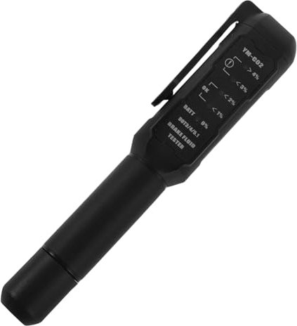 Tester Liquido Freni Portatile Penna per Controllo Olio Freni con Tecnologia Precisione Misuratore Umidità per Fluido Frenante Strumento Compatto per Test