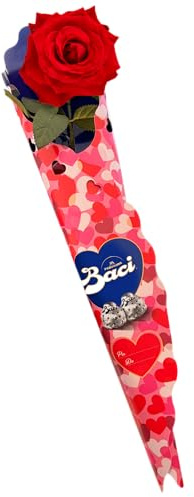 Baci Perugina Rosa Rossa con Praline Cioccolato Classico Fondente Luisa 75g