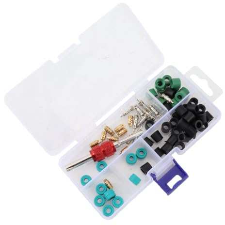 Hilitand Ventileinsatz-Kit Klimaanlagen-Ausbauwerkzeugsatz Klimaanlage Kälte Reifen Ventilschaft Kernen Remover Tool Sortiment Kit