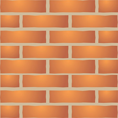 Ziegelschablone, wiederverwendbar, groß, 24,5 x 16,5 cm
