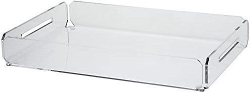 Agplex - Vassoio Medio in vetro acrilico modello Musa