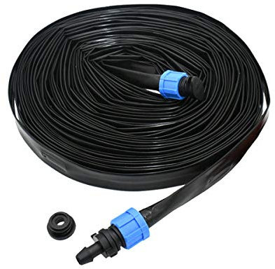 16mm Tropfband Bewässerungsbewässerungssystem Abstand 150mm / 300mm 10M X Anschluss 150mm Abstand