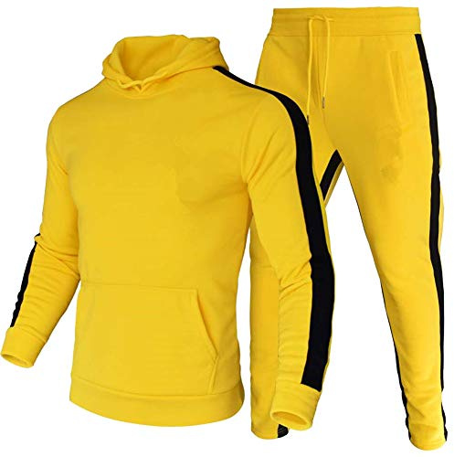 amropi Herren Trainingsanzug Jogginganzug Männer Kapuzenpullover und Jogginghose Sportanzug