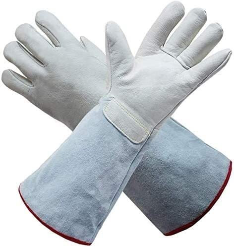 Sicherheits-Arbeitshandschuhe, Schweißerhandschuhe, hitzebeständige und feuerfeste Handschuhe aus Leder, flüssiger Stickstoff, beständig gegen niedrige Temperaturen, Handschuhe, Gartenhandschuhe, 40 c