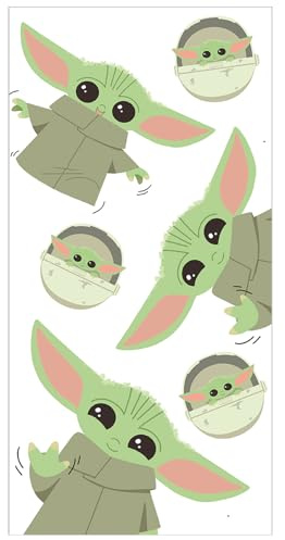 Star Wars Mandalorian Baby Yoda Duschtuch Badetuch 70 x 140 cm