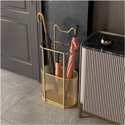 Taifuan Umbrella Stand Umbrella Holder with Drip Tray Indoor Umbrella Stand Rack Home Umbrella Organizer Space Saving Umbrella Rack for Hallway, Porch, Office and Door Entrances