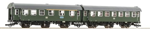 Roco 6200038 H0 2er-Set 1: Umbauwagen der DB 1./2. Klasse AB3yg, 2. Klasse B3yge