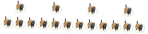 TEHAUX 4sätze Kreativer Katzen-kabelhalter Dekorativer Cord Organizer Für Schreibtisch Multifunktionaler Seilhalter Im Cat-Design Aufbewahrung Von Datenkabeln Und Nähgarn
