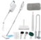 2-in-1 Steam Mop, 1500w Handheld Steamer Floor Cleaner With 370ml Water Tank, 3m Power Cord, 257 °f Powerful Steam, 2 Levels Steam Settings, Multi-purpose Steam Cleaning, Suitable For All Flooring