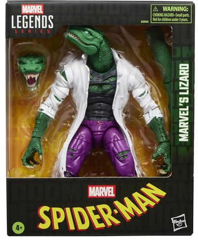 Marvel Legends Series Marvel’s Lizard, Spider-man-samlarfigur på 15 cm inspirerad av serietidningarna