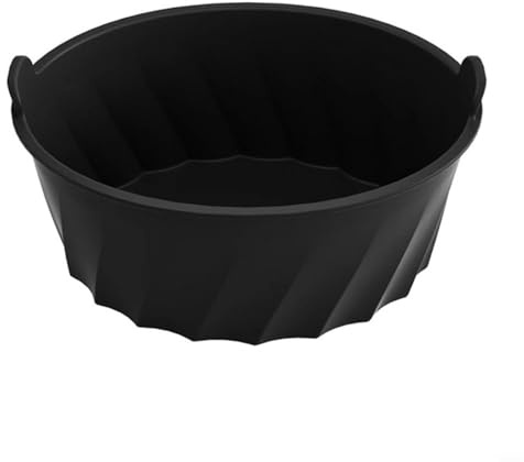 GANCEI Slow Cooker Liners, Silicone Slow Cooker Liner For 6-8 Quart Oval Crock-Pots, Heat-Resistant Insert With 440°F Tolerance(black)