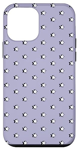 Estetica Lilla Pastello con Stelle Custodia per iPhone 12 mini