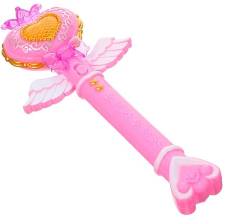 HONITANO Luminosa per Giochi Bambina Femmina Impugnatura Comoda e Forma a Cuore, per Feste di Travestimento e Spettacoli Sul Palco