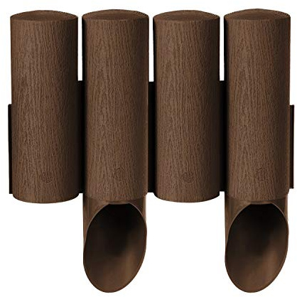 Cellfast Standard Garden Palisade Lawn Edge Palisade Bed Border (13,8m, Brown)