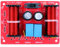 DollaTek 2Pcs 150W 3WAY Audio Speaker Treble Medium Bass 3 Divisores Módulo Divisor de frecuencia de Altavoz de Tres vías