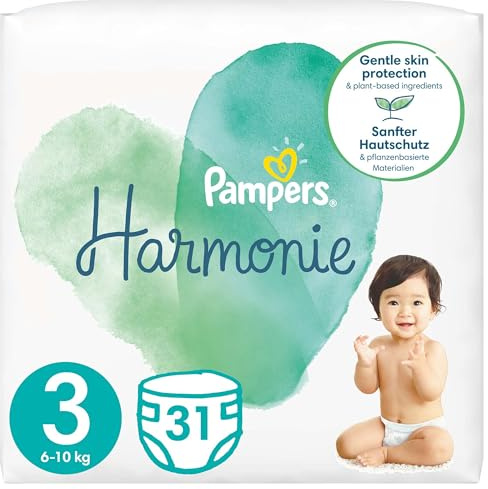 Pampers Harmonie (ren) blöjor storlek 3, 6-10 kg, 31 antal